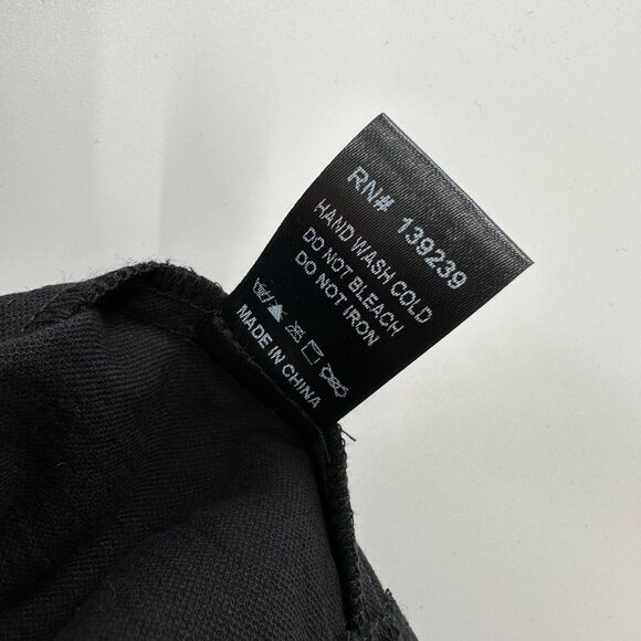 Pomander Place by Tuckernuck Black Finley Flutter Sleeve Dress sz M NWT Mini - Picture 6 of 7